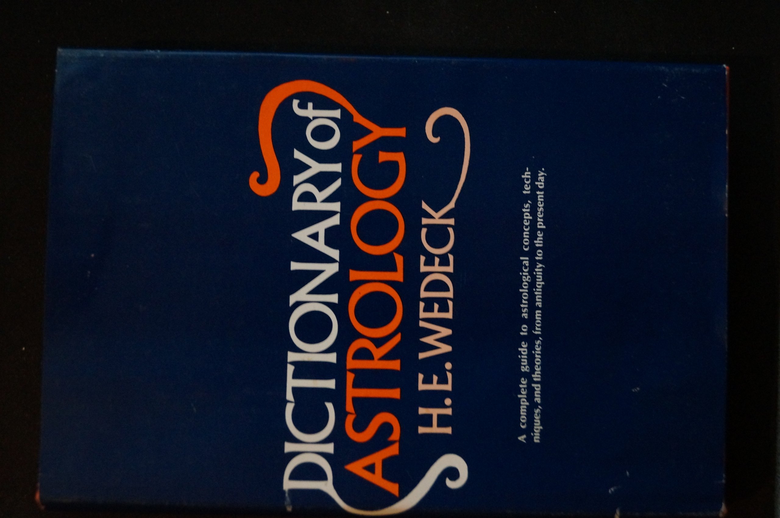 Buy Dictionary of Astrology — BookShops.in