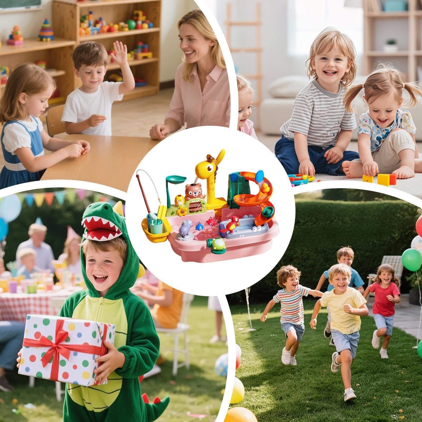 Zlew do zabawy dla dzieci Kuchenny Zestaw Do Odgrywania Ról Zmywarka Z | Zlew Dla Dzieci Do Nauki W Parku, Ogrodzie I Przy Basenie Latem, Dla Dzieci, Dziewczynek I Chłopców Od 3