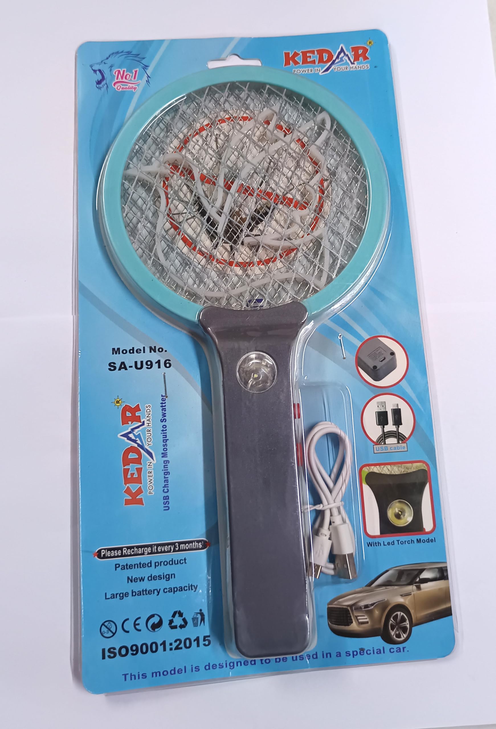 Mosquito Bat for Office and Car Use Insect Killer,Rechargeable, High Voltage Shock,Kill in One Zap (B0DCP4271H) Amazon Price History, Amazon Price Tracker