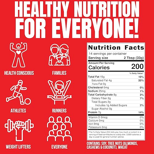 Miniatura 5 de FIt Butters Mantequilla de galletas Vegana de anacardo y almendras