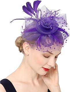 lilac hats and fascinators
