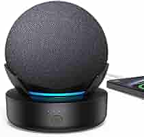 Amazon Echo (第4世代) チャコール2個ステレオペア可、バッテリー Amazon Echo (第4世代) チャコール2個ステレオペア可