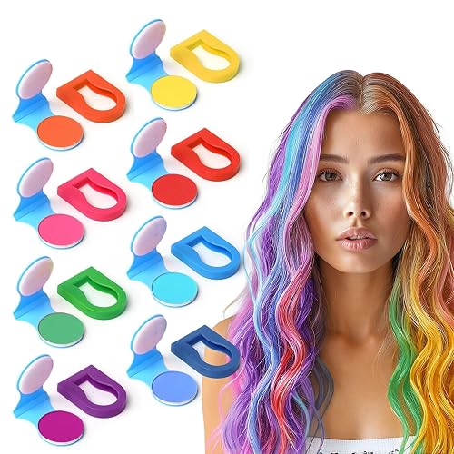 SPRINGSUGAR 8 Colors Temporary Hair Chalk Hair Dye