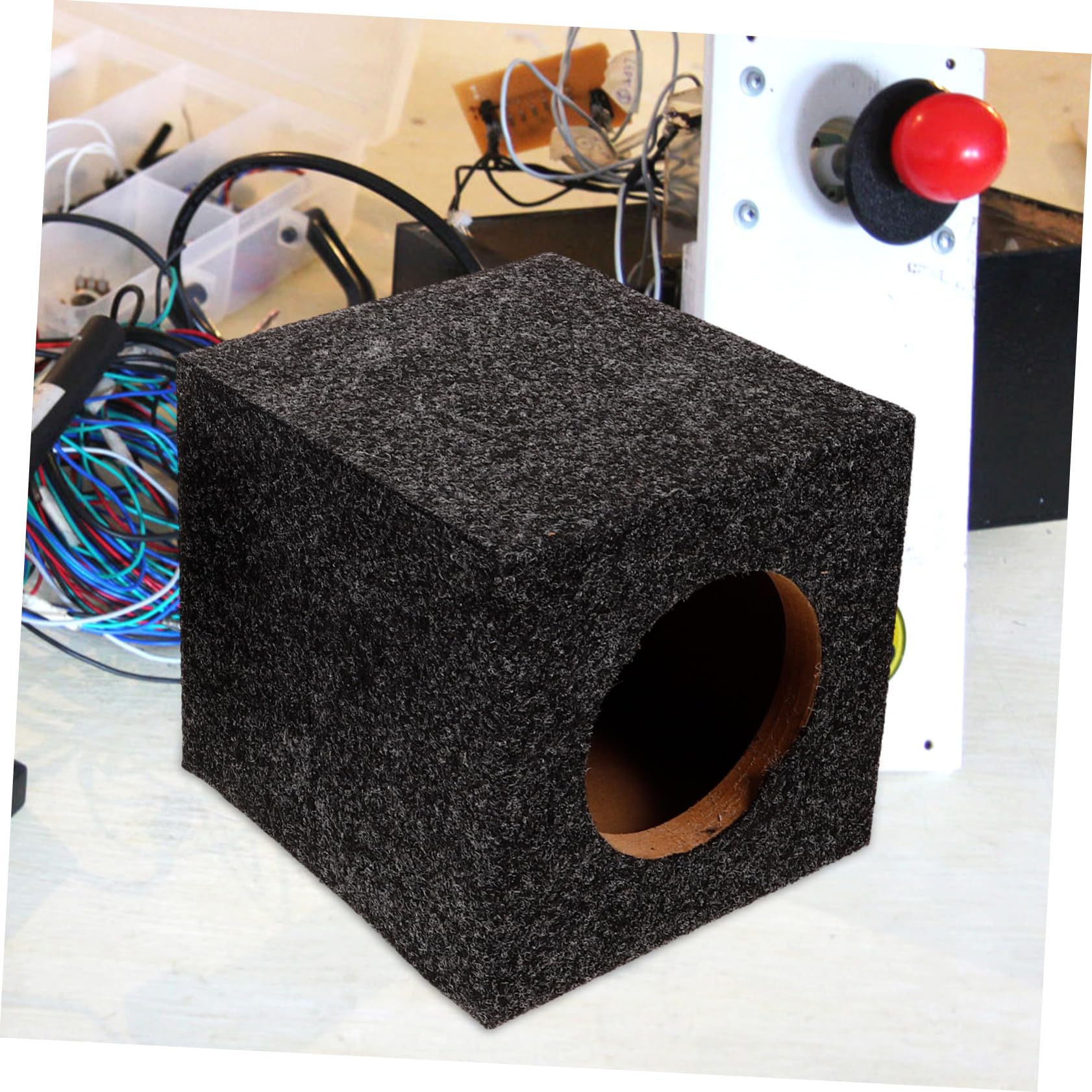 Holibanna Subwoofer Box Per Auto Involucro Singolo Per Subwoofer Accessorio Diy Per Audio Dei Bassi Con Materiali Per Esperienza Musicale