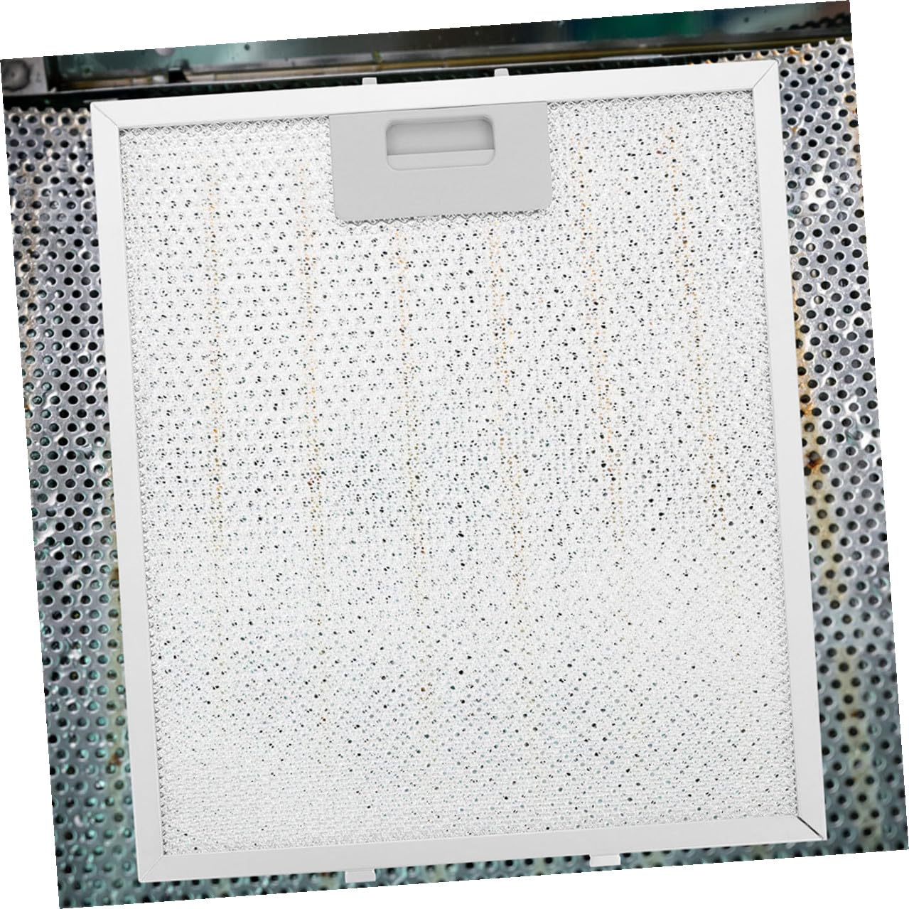 Filtro de Grasa Metálico para Campana Extractora, 2 Piezas de Aluminio Fácil Instalación, Ligero y Resistente para Cocina en Casa