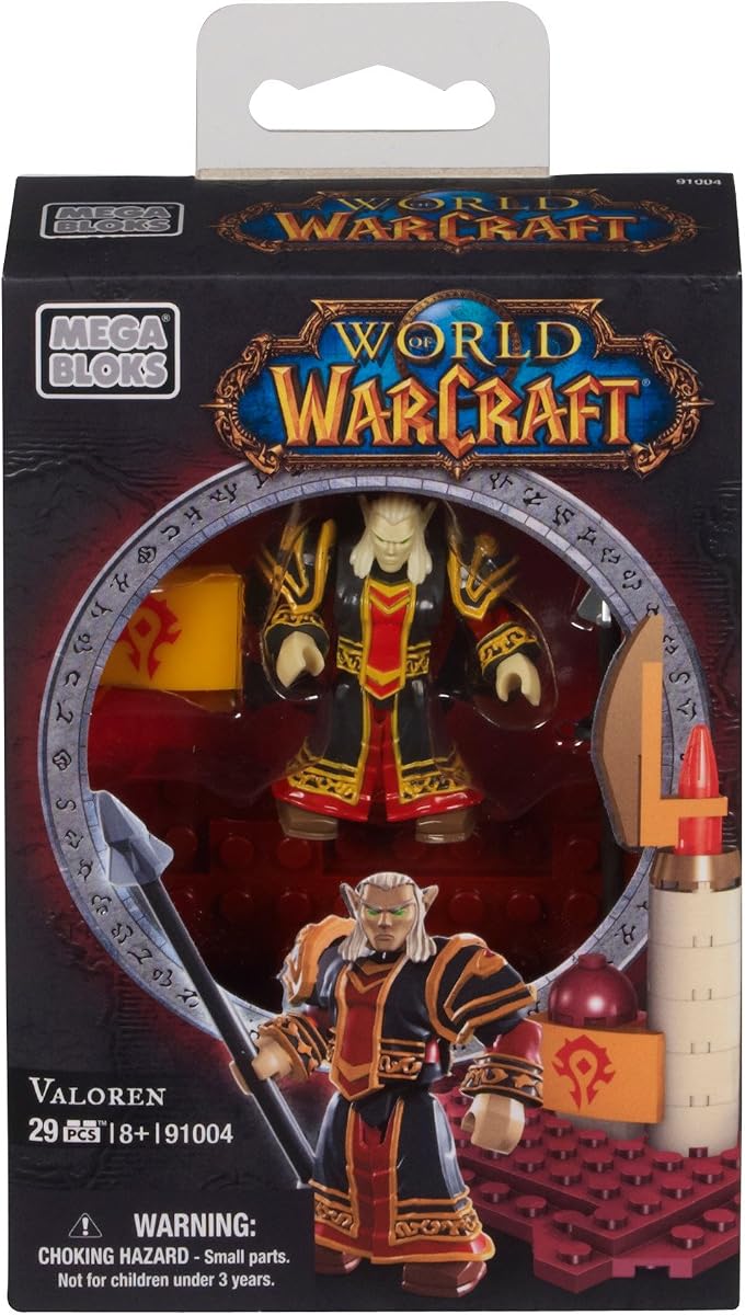 Mega Bloks World of Warcraft Valoren (Horde Blood Elf Priest)