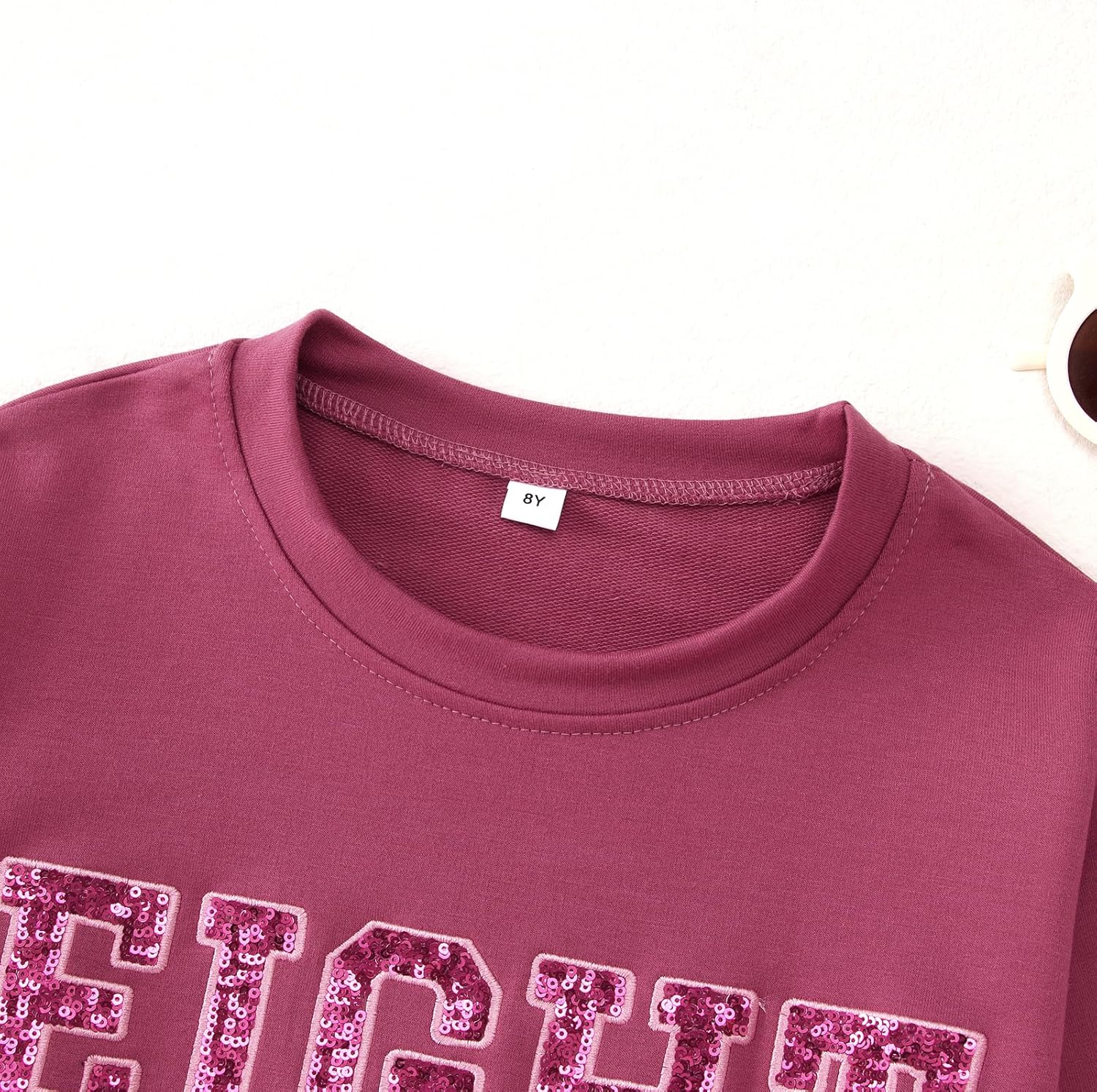 IZYJOY Birthday Girl Sweatshirt 2nd 3rd 4th 5th 6th 7th 8th 9th Birthday Shirt Kid Toddler 2-9Y B-Day Party Pullover Fall Top - Image 6