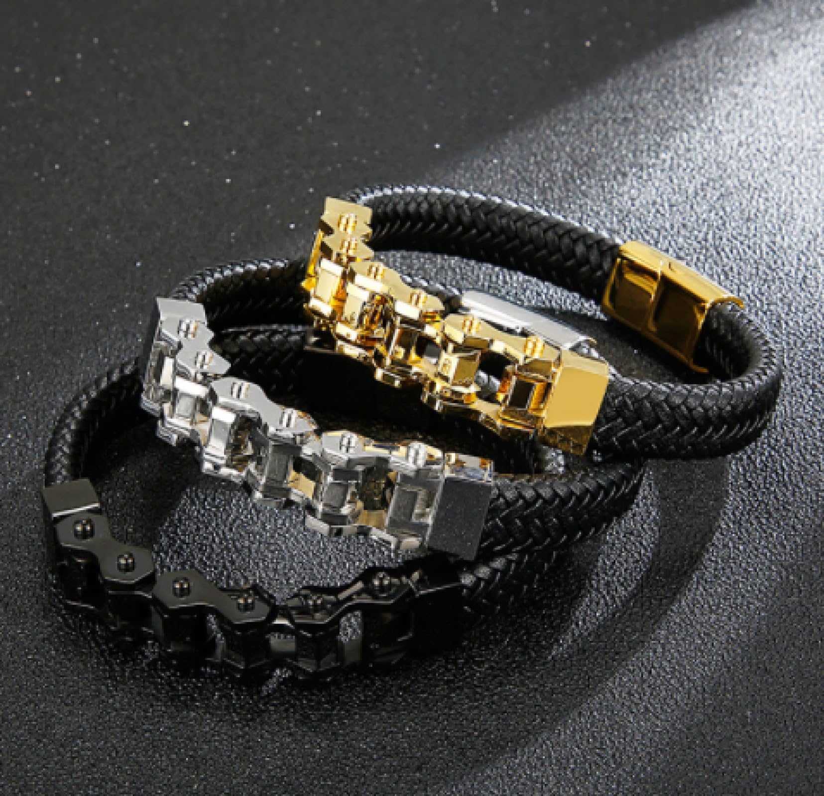 Pulsera Hombre Pulseras Regalo brazalete Mujer Amistad Hombre Pulseras Trenzado Cuero Genuino Pulsera Niños Brazalete Hombres Regalos Para Amigo
