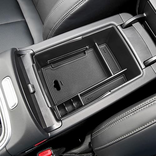 Miniatura 6 de TACORBO - Organizador de consola central compatible con Hyundai Santa Fe TM 2021-2022 2023 y Santa Fe SEL 2022+ accesorios, caja de almacenamiento