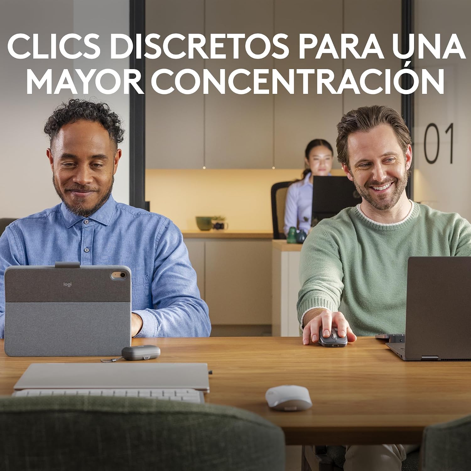 Logitech MX Anywhere 3S Ratón Inalámbrico Compacto, Desplazamiento Rápido, 8K dpi, Clics Silenciosos, Botones Programables, USB C, Bluetooth, Windows PC, Linux, Chrome, Mac – Gris 4