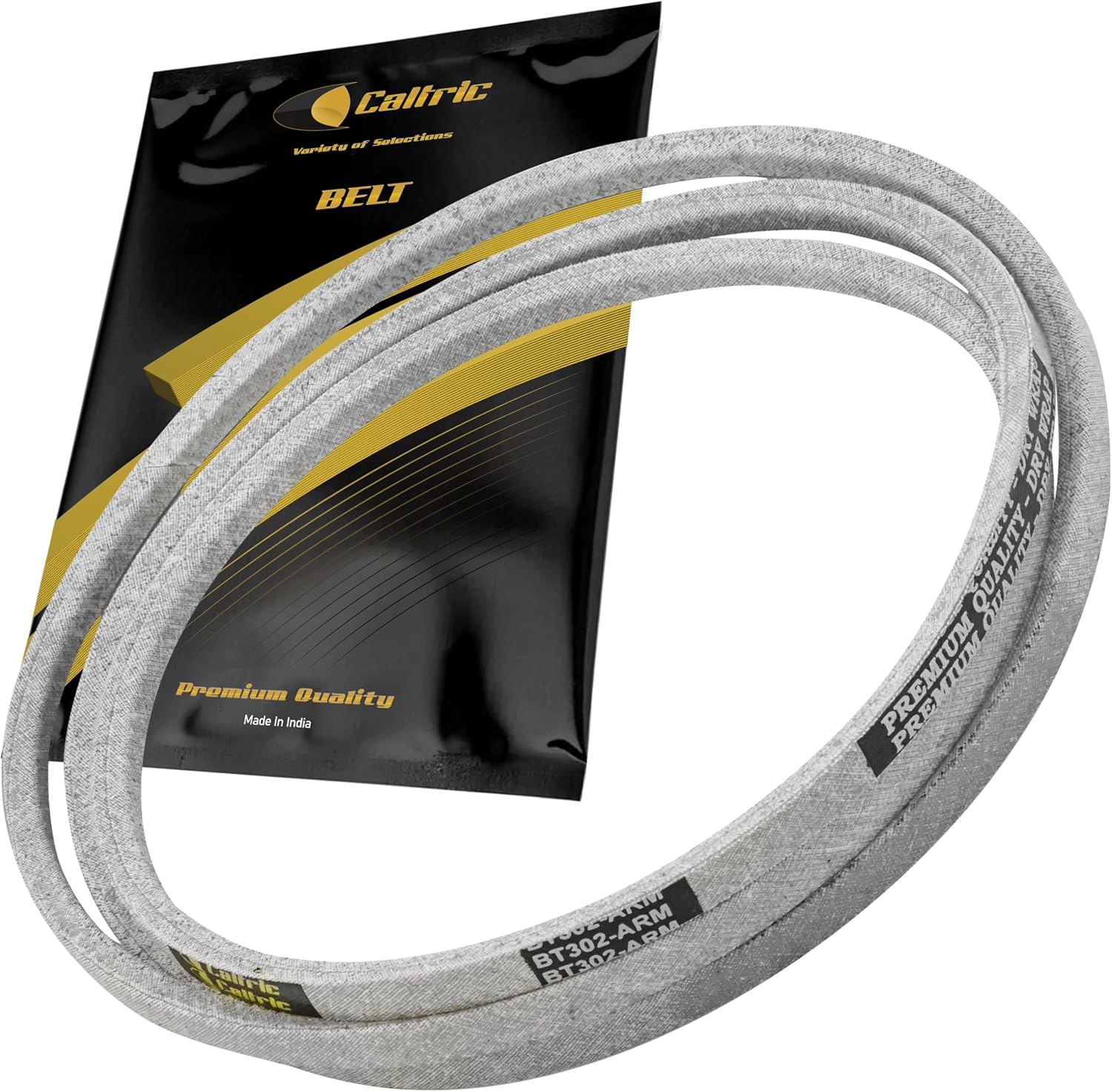 Caltric Aramid Drive Belt Compatible with AYP CT12542 CT14542 CO17542 7187 7177 7143 7124 2D3B3 P11577 P11597 P12597 270450 270451 LT2113 LT2114 2C3B1