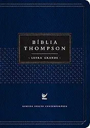 Bíblia Thompson - AEC - Letra Grande - Azul e Preta c/ índice