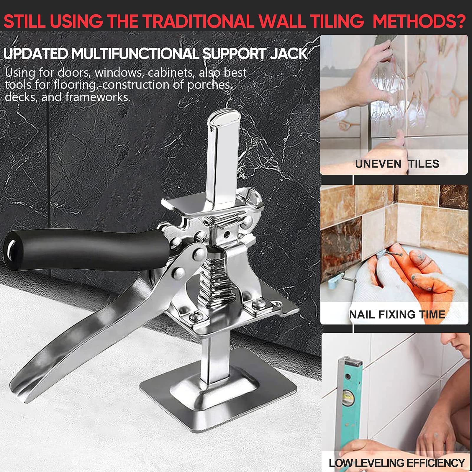 Comistack Door Lifter tool,Furniture Jack,Laborsaving Arm Jack