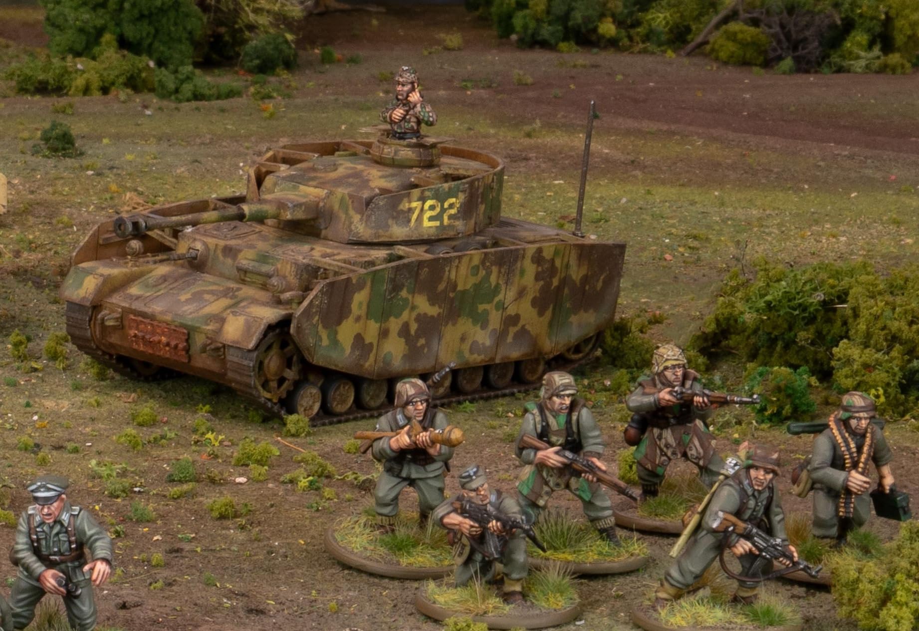Bolt Action - Panzer IV Ausf.F1 / G/H - WGB.WM.505 -. Warlord Jeux