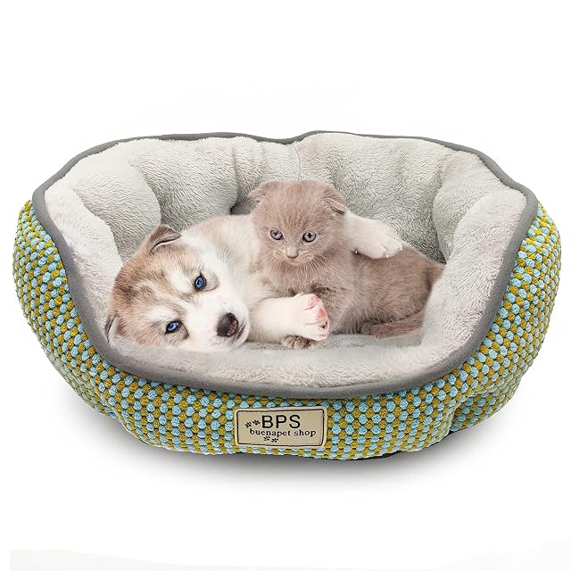 BPS Manta Colchoneta para Perros Gatos Cama Calabaza Mascotas Antideslizante Tamaño S/M/L Portatil Colchón…