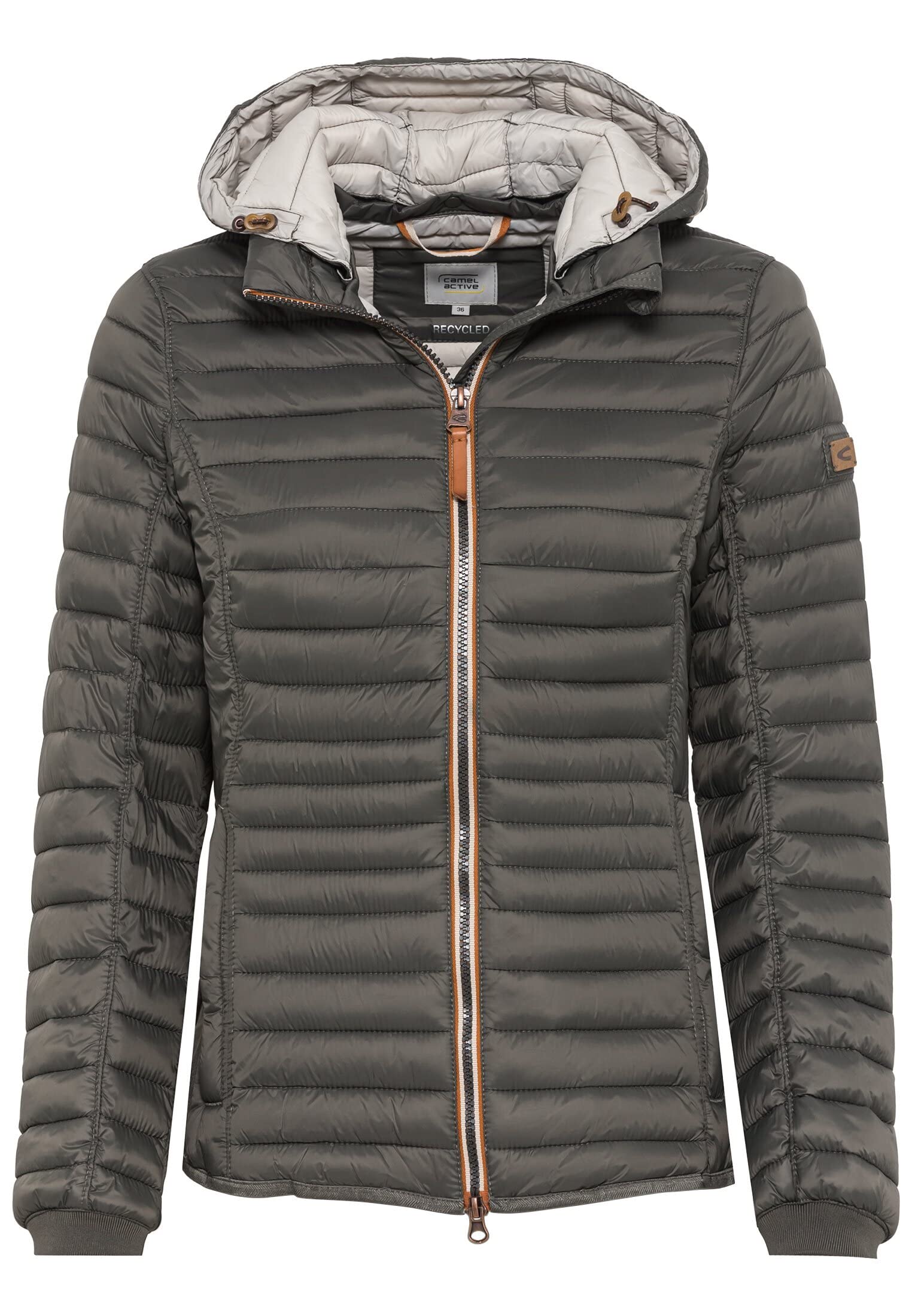 Camel Active Womenswear Women's 3302709e5034 Jacket Not Applicable, Khaki, 38