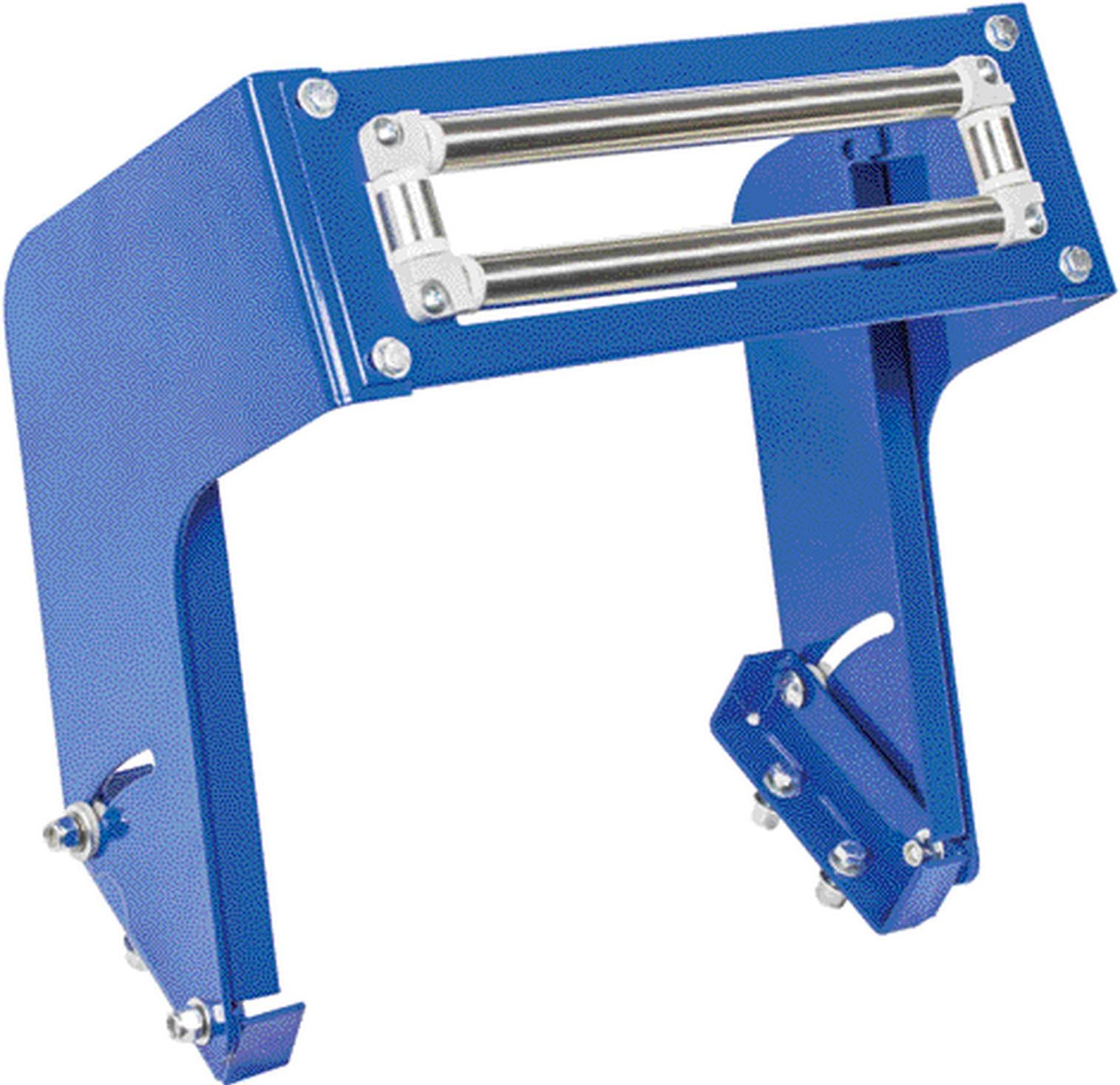 CoxReel15369-11.5 Top Rewind 4-Way Roller Bracket for 1185 Series Hand Crank and Motor Driven Hose Reels, 24" Disc Size, 11-1/2" Drum Width