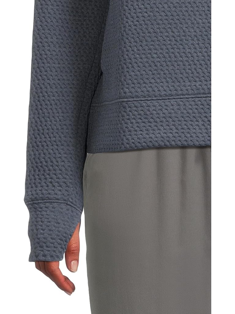 Navy L.L.Bean Ridgeknit Half Zipper Pullover
