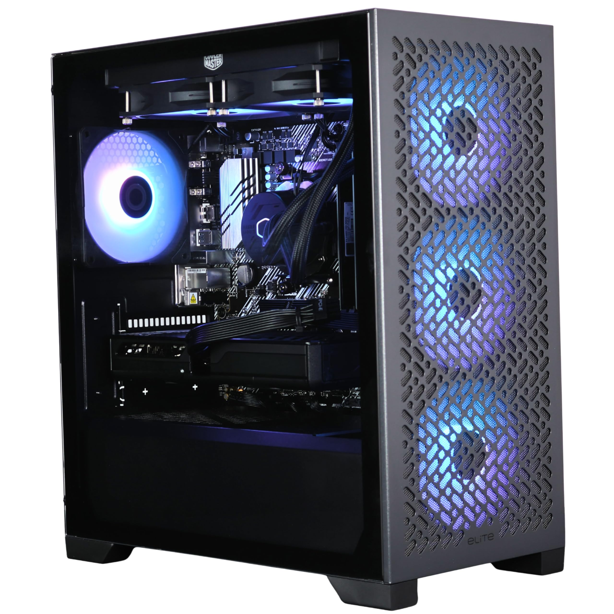 Gaming-PC AMD Ryzen 7 5800X3D bis 4,5GHz Nvidia GeForce RTX 5070 12GB GDDR7 2TB M.2 NVMe SSD 5000MB/s 32GB DDR4 einstellbare RGB-Beleuchtung WiFi 6 Windows 11 Pro