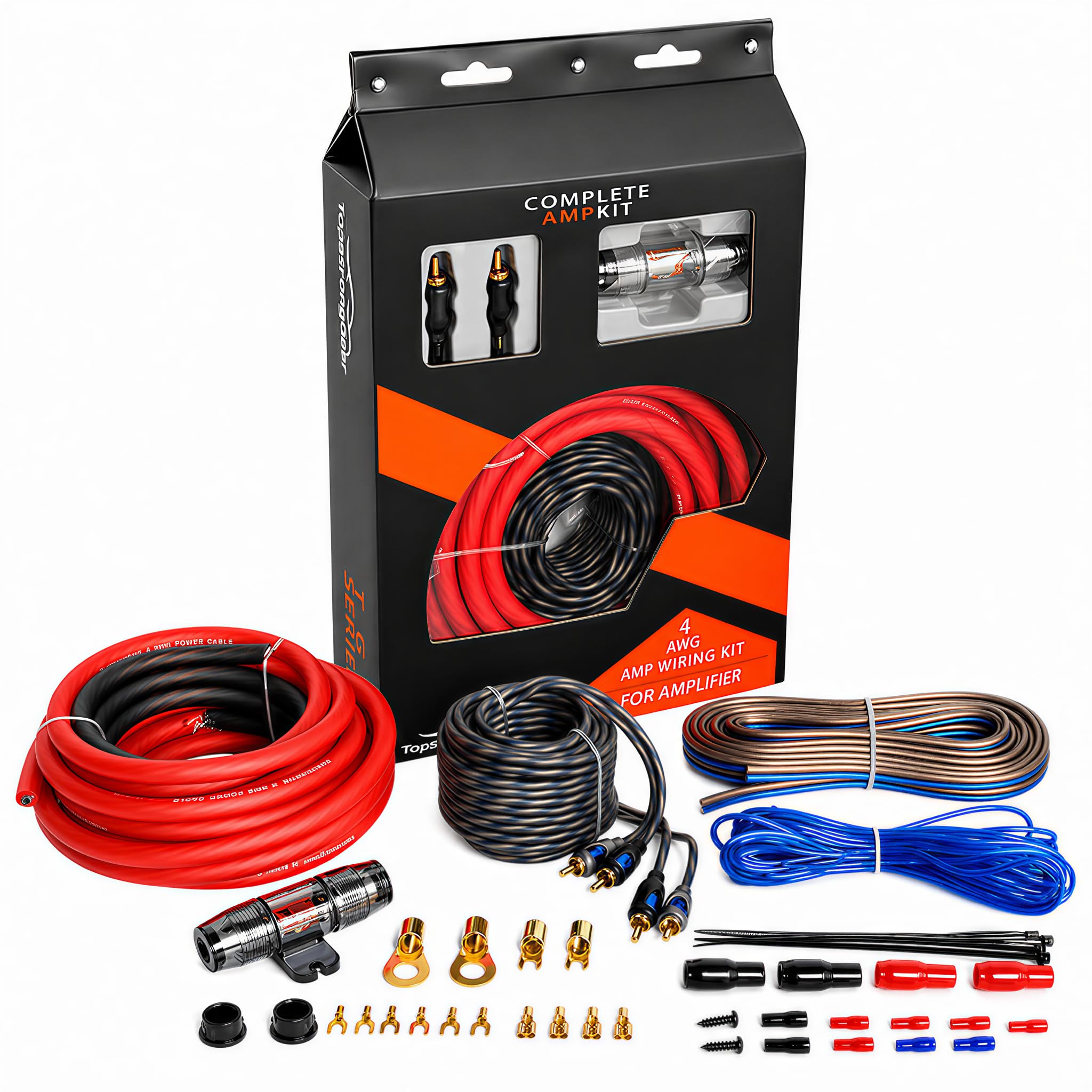 TOPSTRONGGEAR 4ga Amp Kit