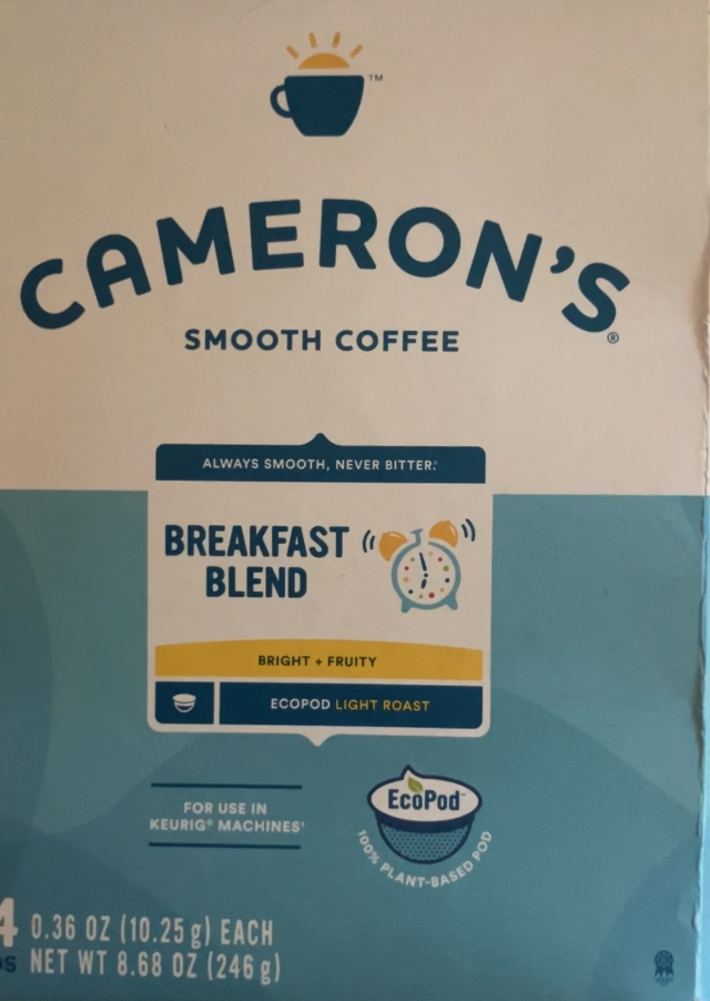 Watch Camerons Single Serve Breakfast Blend Pods on Amazon Live