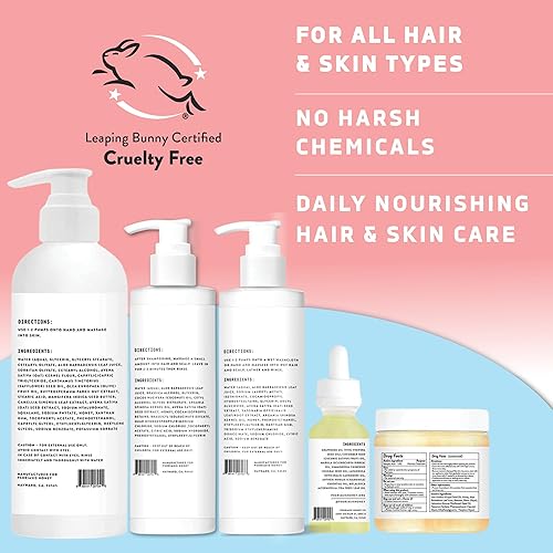 Miniatura 6 de Kit de alivio definitivo, tratamiento diario para el cuero cabelludo y la piel, ayuda a los síntomas de eccema, caspa y más, crema renovadora de la