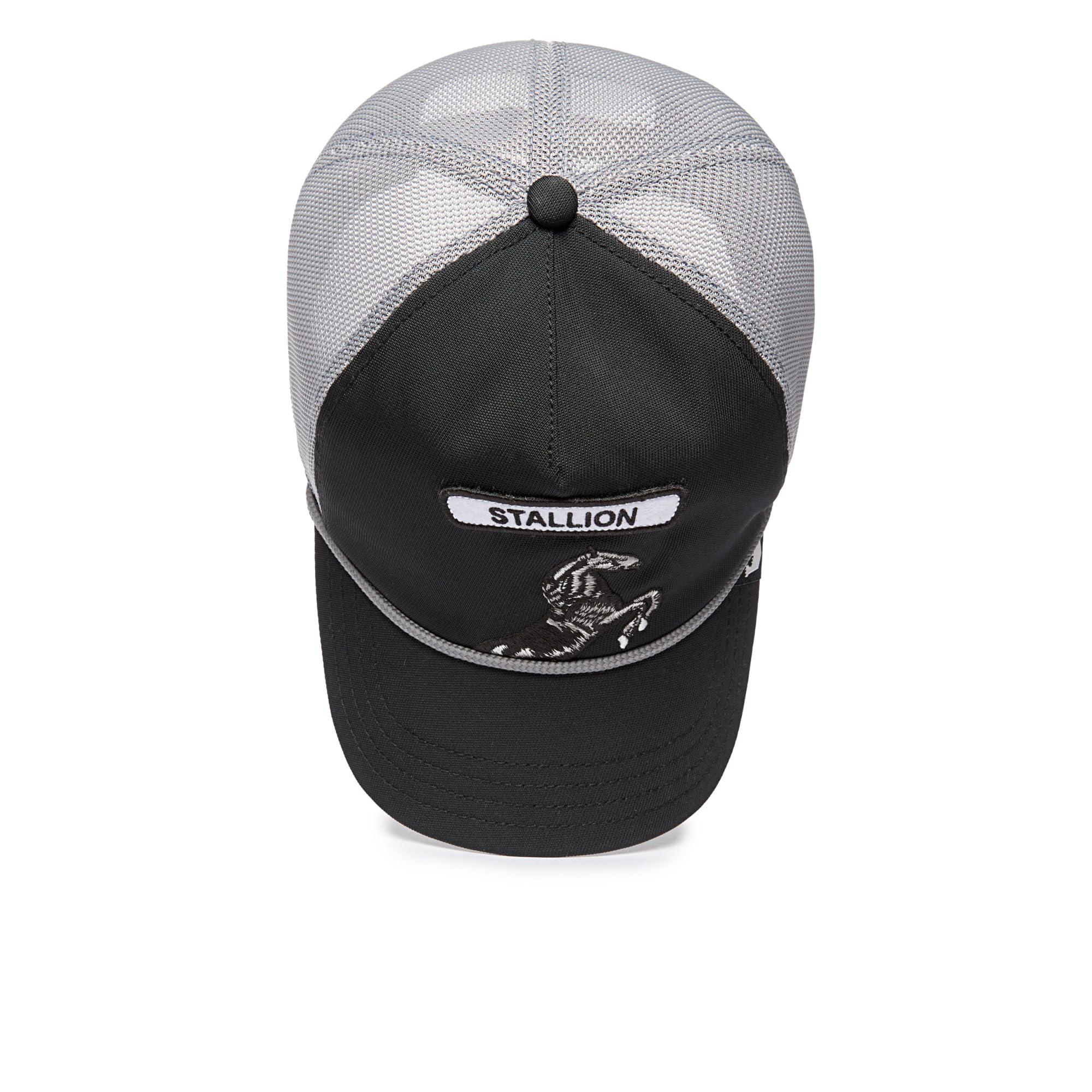 Goorin Bros. Animale Berretto Fattoria Berretto da Camionista Cinturino in Corda Maglia Ricamo Snapback Regolabile Cappellino