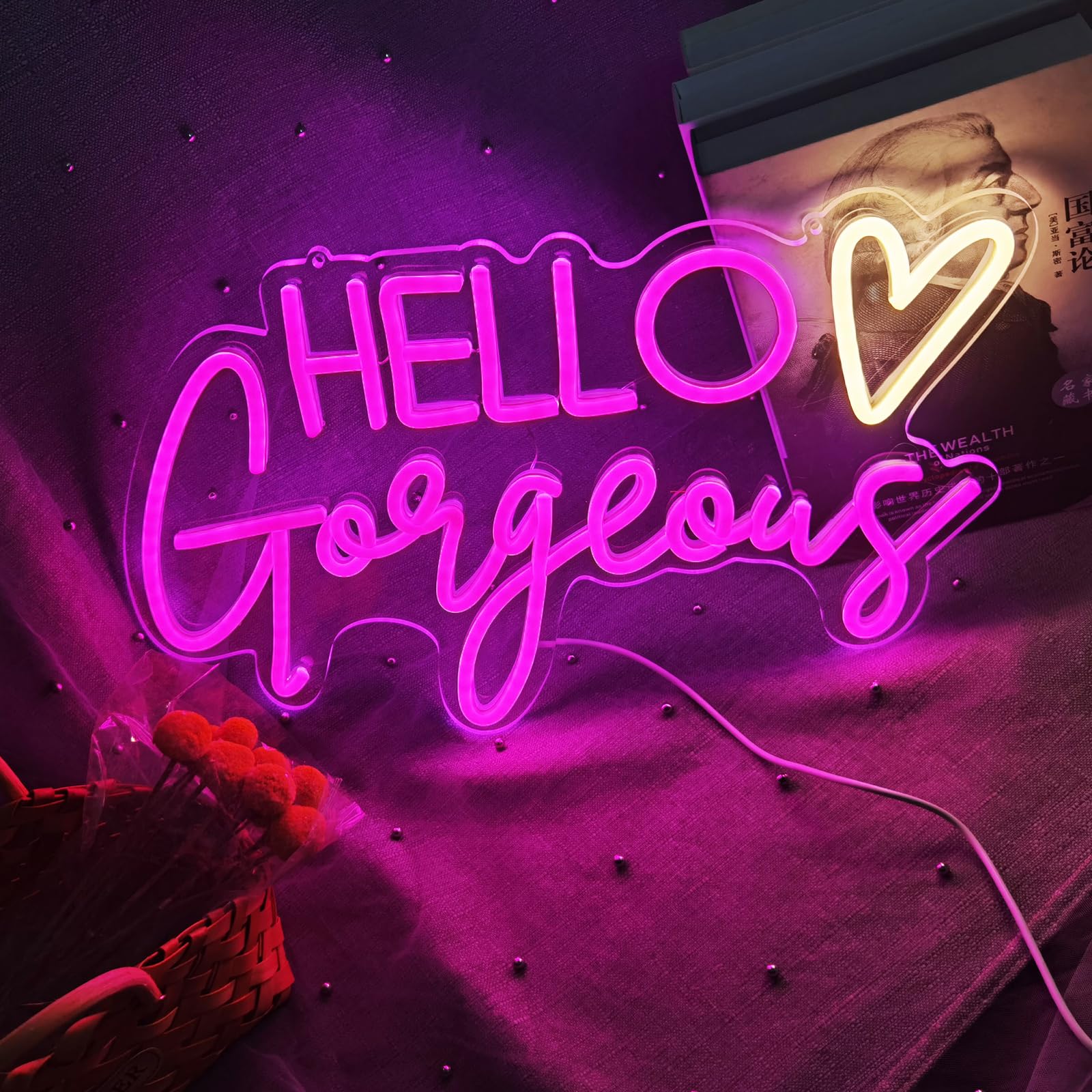 Cool Kids Make Art Neon Sign - Dimmable LED Wall Decor For Bedroom, Classroom | USB Powered Colorful Light - View #9