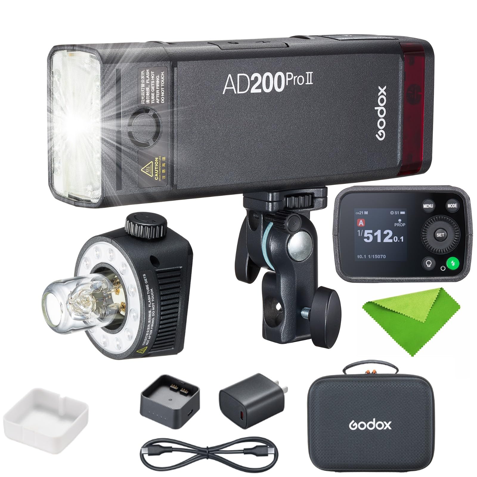 Godox AD200 Pro II AD200Pro II 200Ws TTL Pocket Flash Strobe Monolight