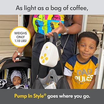 Medela Pump in Style Breast Pump Starter Kit | Classic Pump | Double Electric Breast Pump with Bottles (1st Gen)