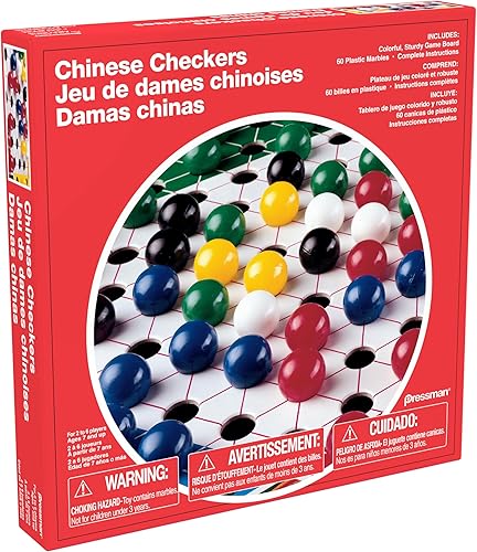 Miniatura 2 de Pressman Chinese Checkers - Classic Game of Strategy for 2-6 Players by Pressman