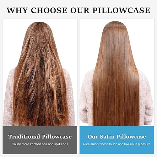 Miniatura 5 de 4 Pack Bolster Cervical Pillow Cover, Stain Cylinder Neck Pillow Covers Only, Round Cervical Neck Roll Pillow Case with Zipper for Sleeping