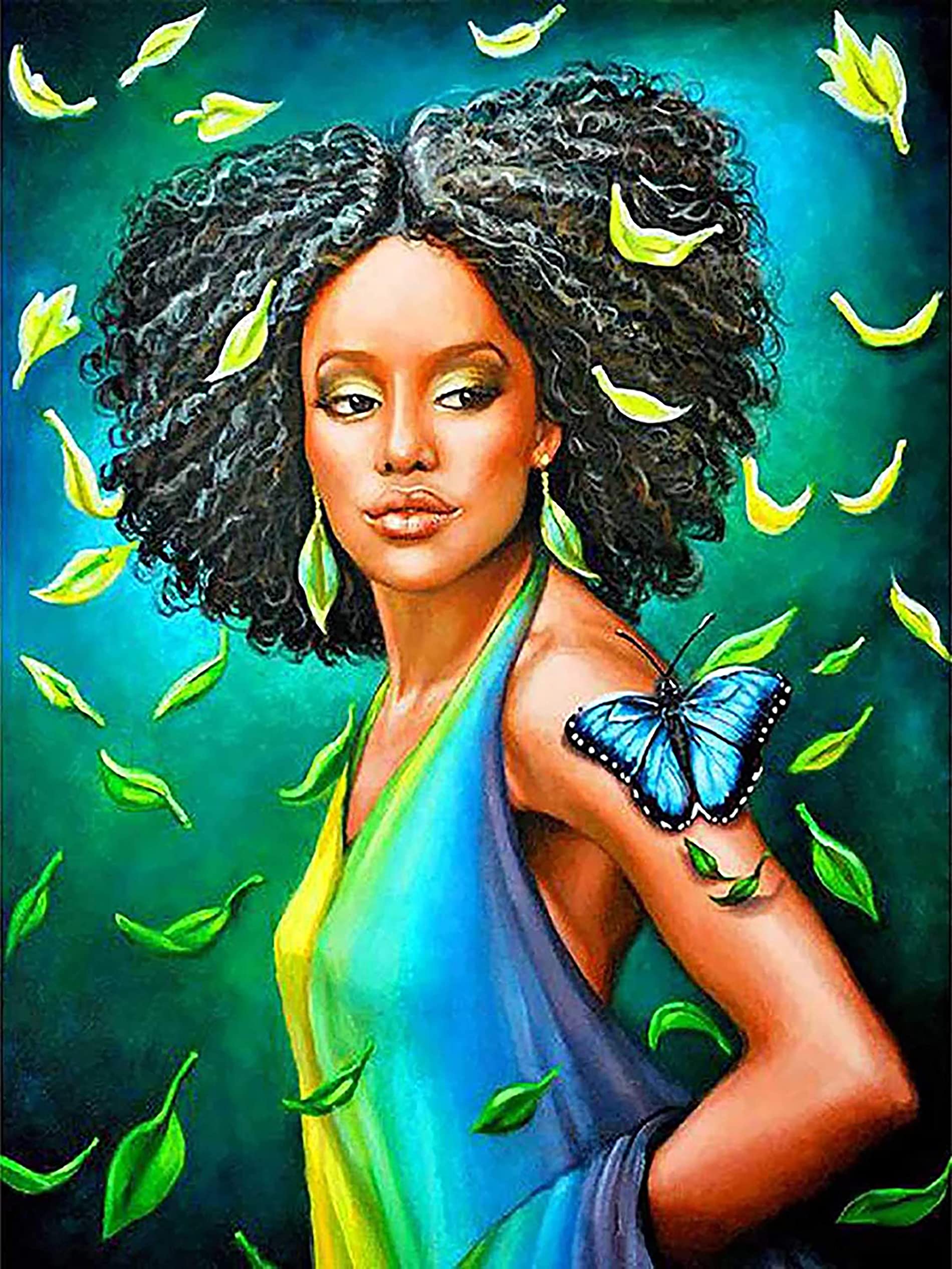 5D Diamond Painting Kit Completo Africa, Pittura Diamante