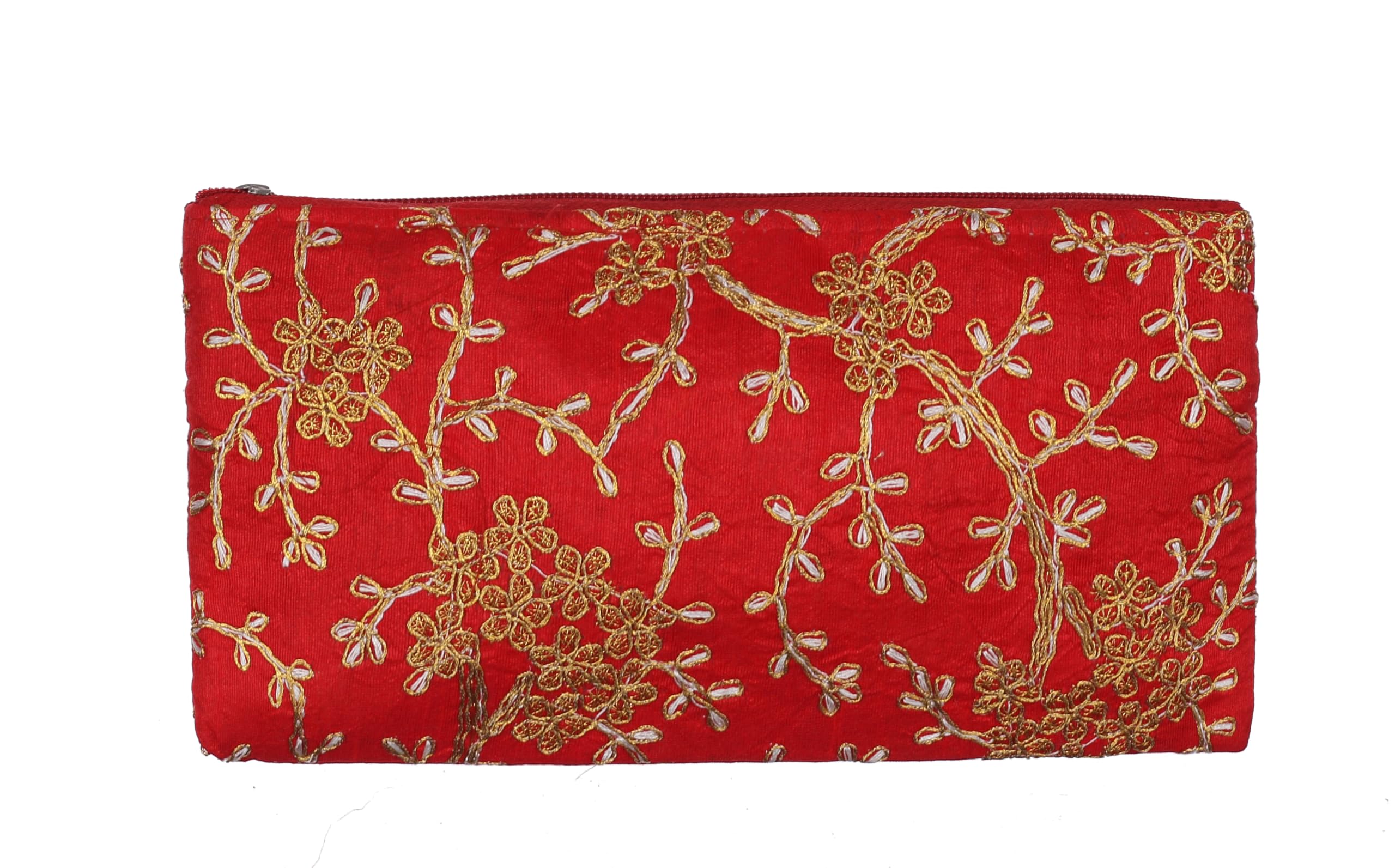 SAINIK'S - ACCESS TO QUALITY Embroidery Wedding Return Gift Women Wholesale Bridal Giveaways potli Bag With Zipper For Ladies Baby Shower Shagun Purse Gifting Haldi Mehandi (6) 4