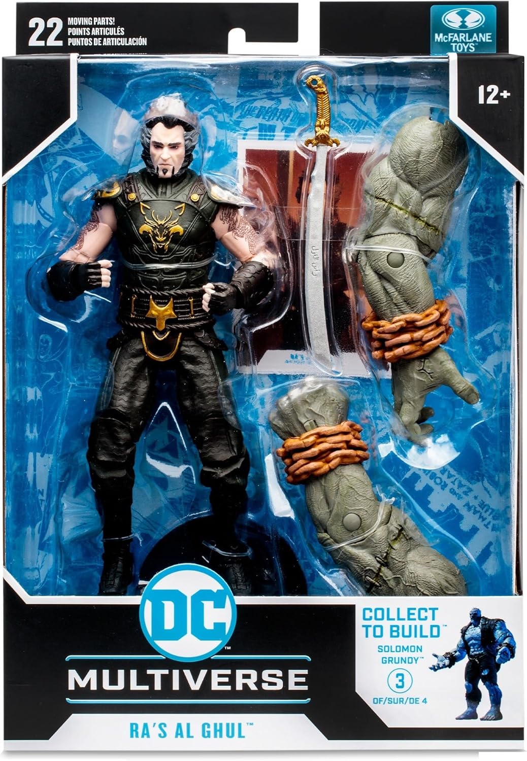 McFarlane Toys - DC Gaming Build-A 7IN Figures WV1 - Arkham City - RA'S AL GHUL
