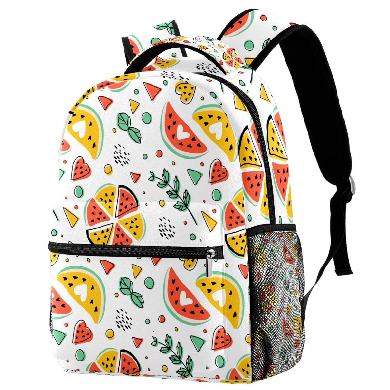 Sac à dos pastèque pour l'école et les sorties décontractées des ados - 7