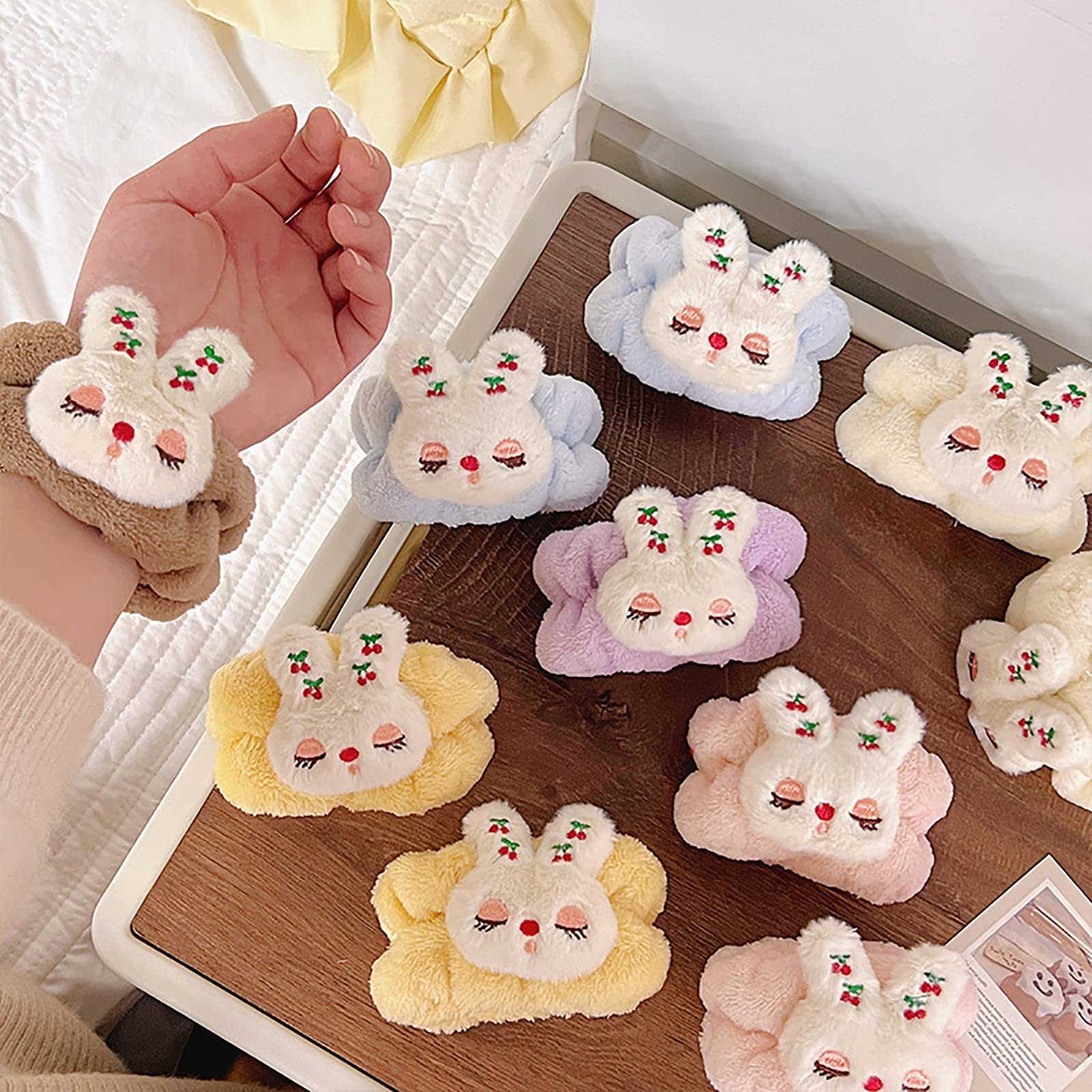 Amazon.co.jp: 洗顔リストバンド ぬいぐるみうさぎの洗顔 リスト