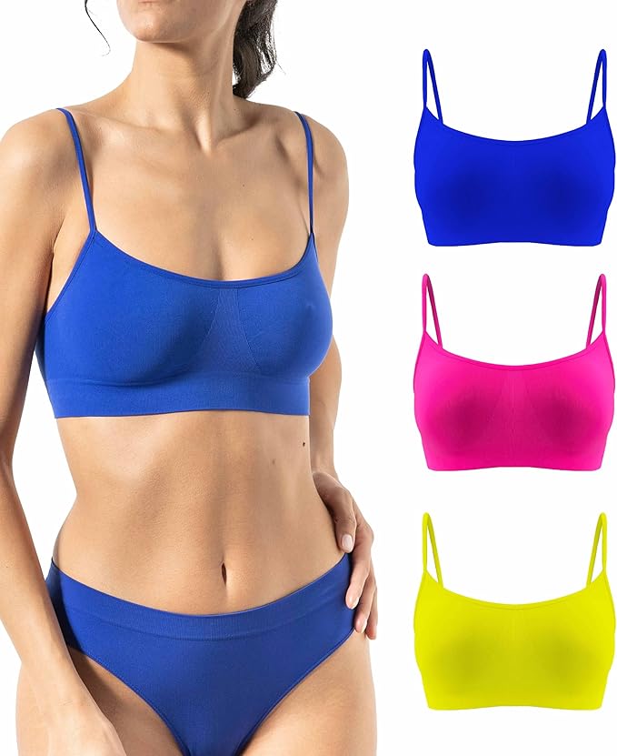 Bh Damen Büstenhalter Anatomisch Nahtlose Schmale Schulter Mikrofaser POMPEA eBa