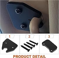 Vista 2 de Kit de reparación de visera solar, clips para visera solar compatible con RAM 1500 2019 2020 2021 2022 2023