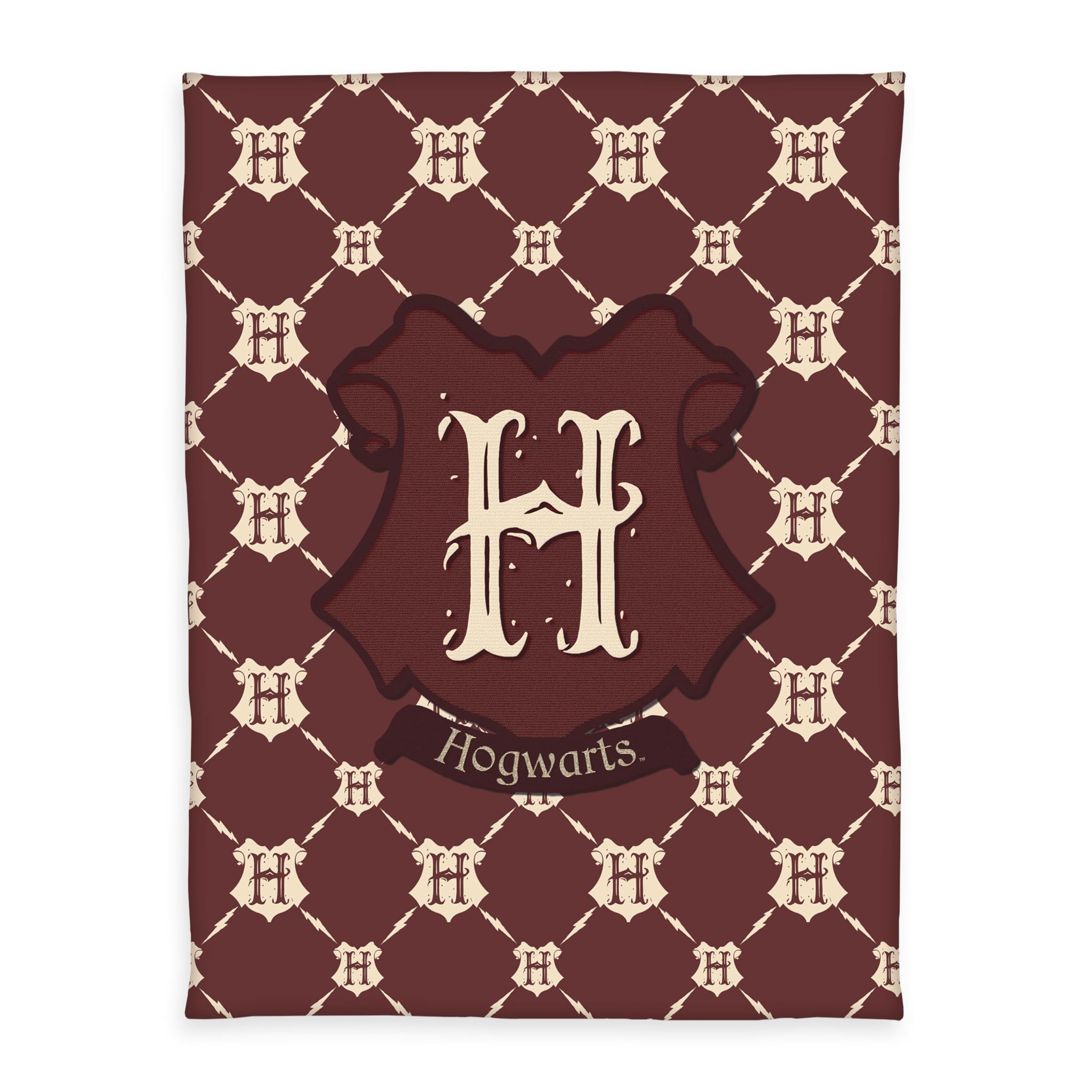 Herding Fleecedecke Harry Potter, 130 x 170 cm, 100% Polyester, Fleece, Braun/ Beige