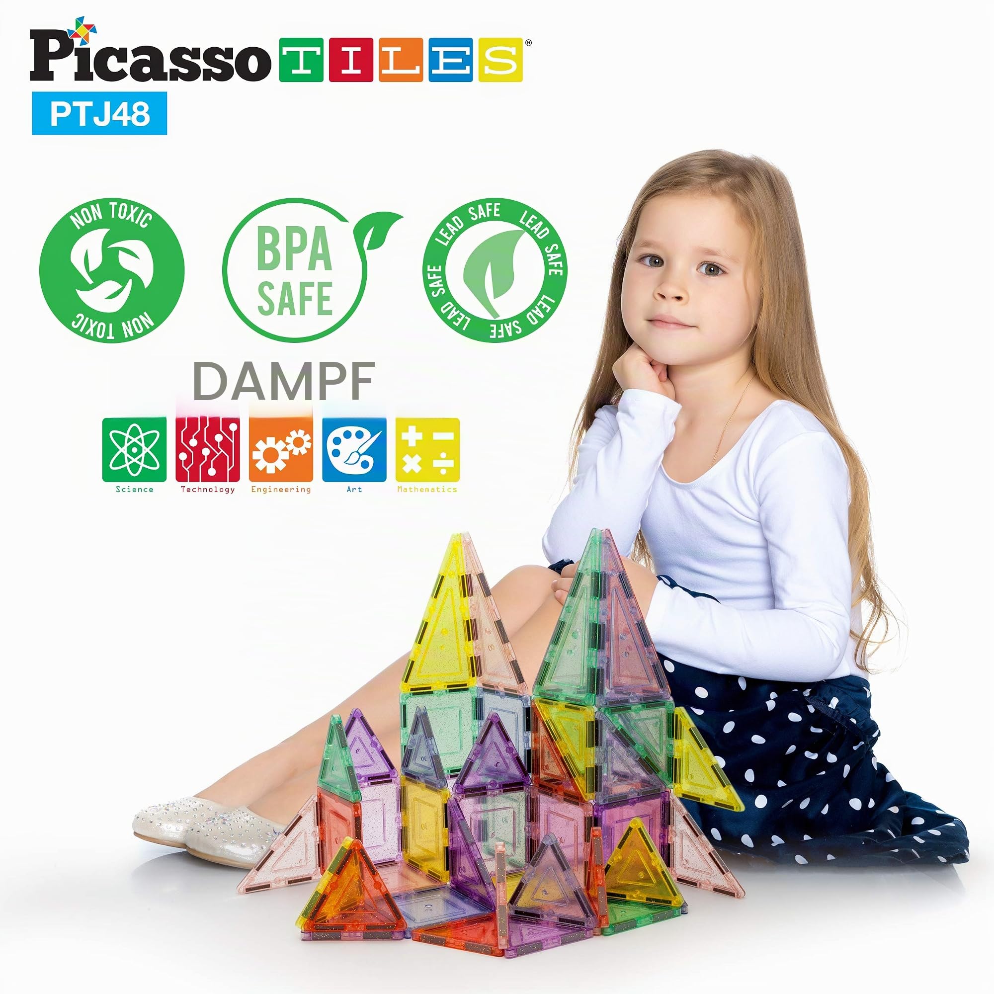 PicassoTiles 48 Stück