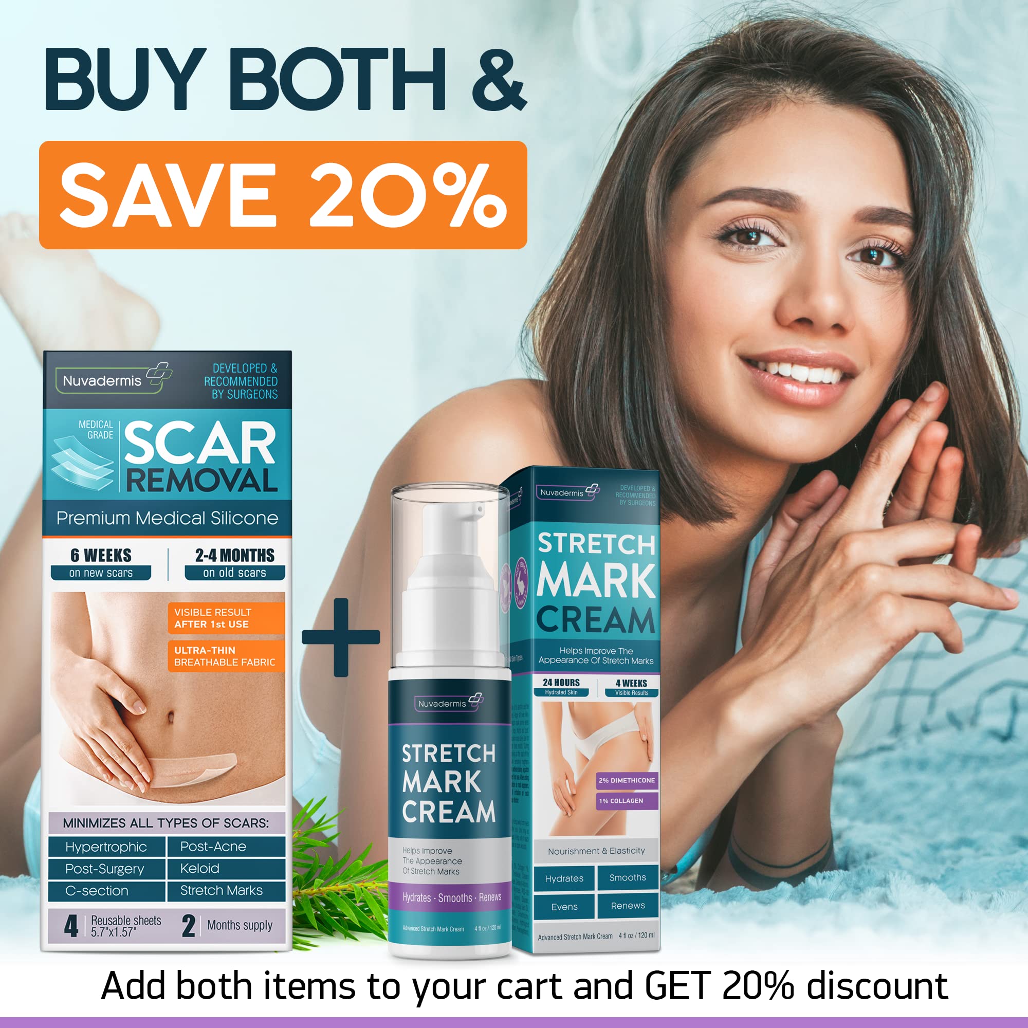 Silicone Scar Sheets, Strips, Tape Keloid, CSection, Surgical