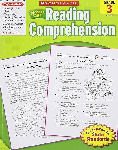 Scholastic Success with Reading Comprehension, Grade 3