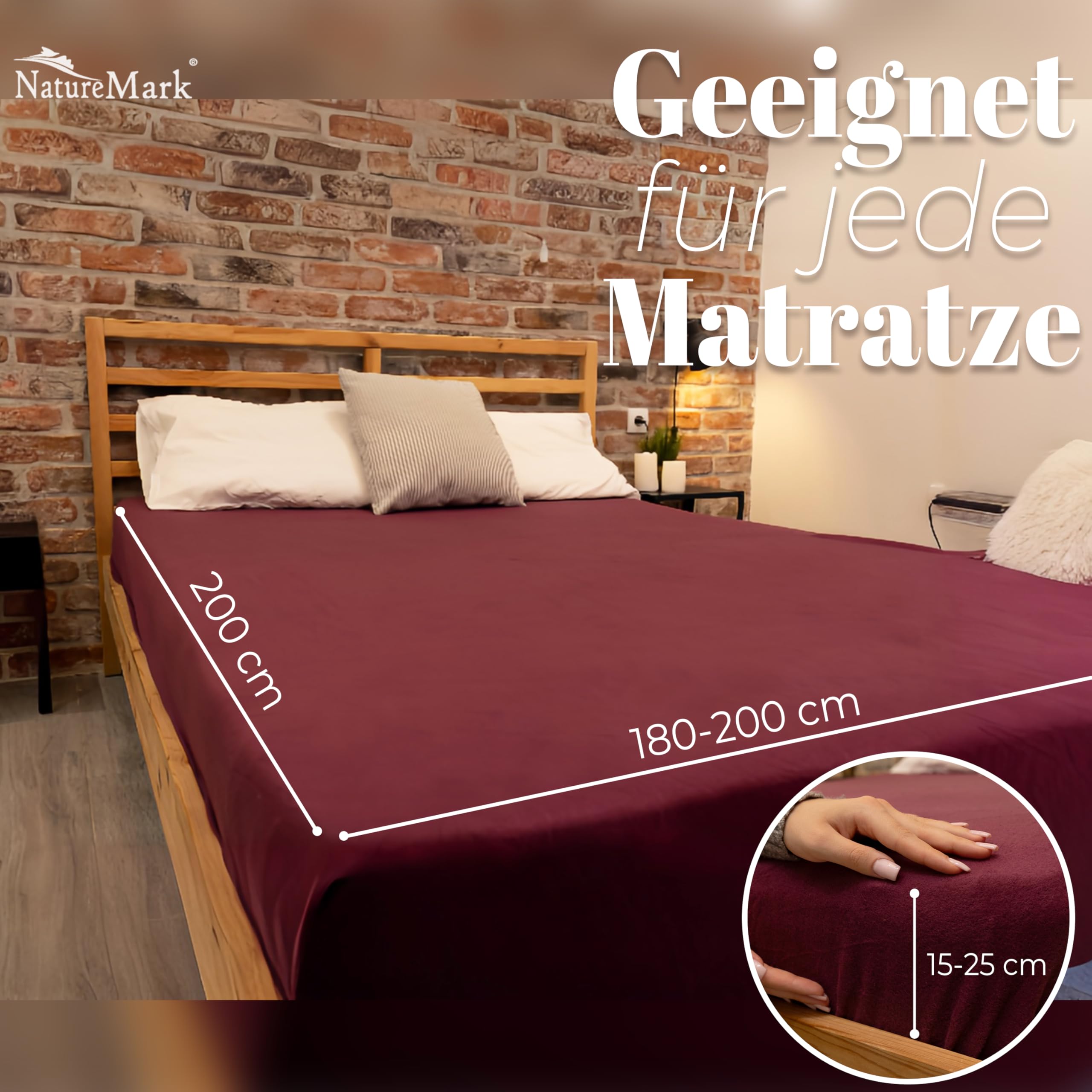 Natureark Drap-housse En Polaire Therique Pour L'hiver, Disponible