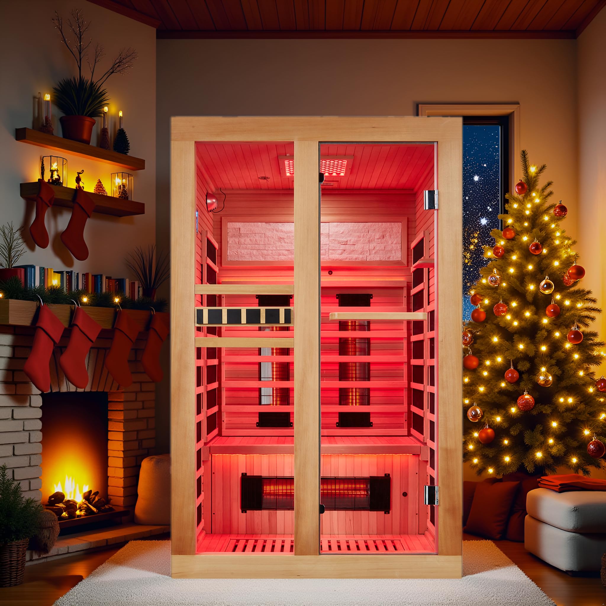 SWHSE 2 Person Infrared Sauna
