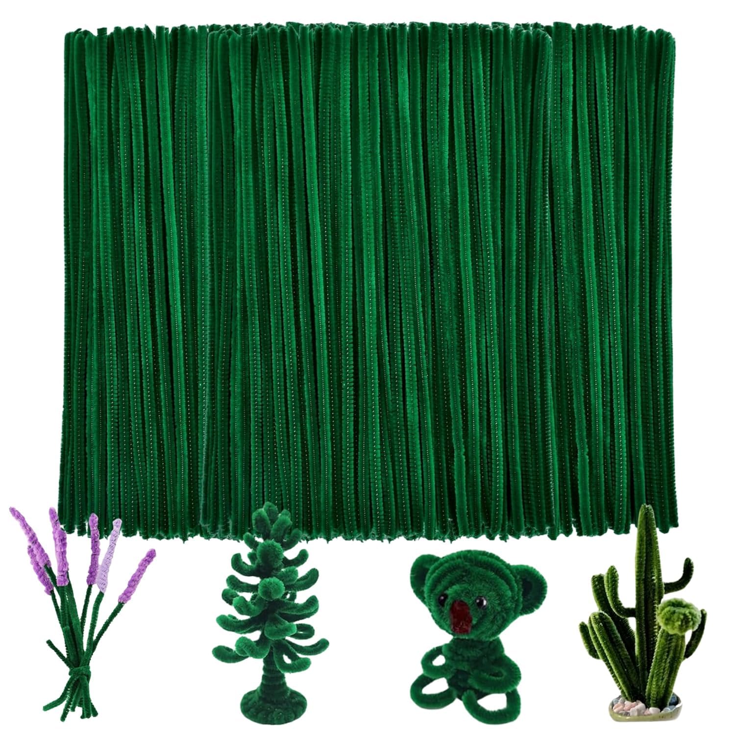 Pipe Cleaners Craft Set - 100 Pieces -1
