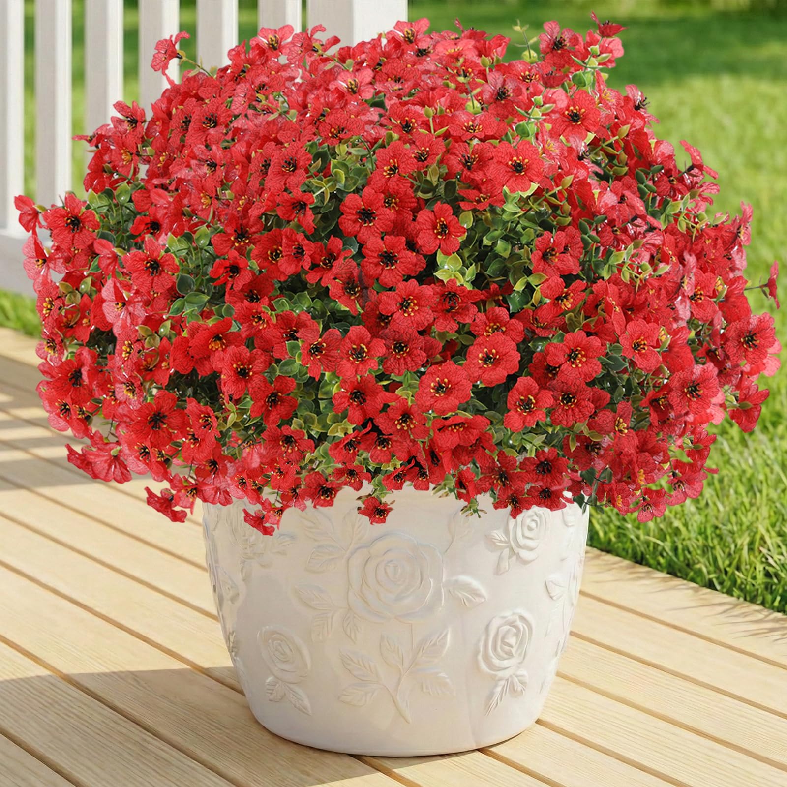 LetuoClips artificial flowers