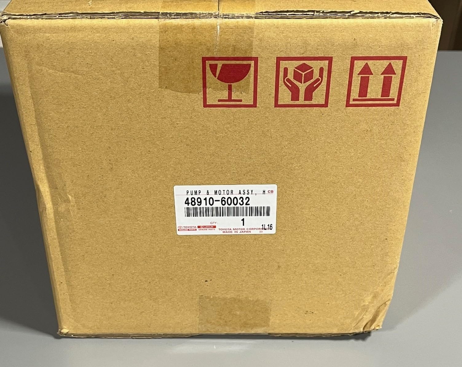 Lexus Genuine Parts Active Height Control Pump & Motor 48910-60032 48910-60033 LX570 2008-2021 Land Cruiser 2008-2021 OEM, 48910-60032, 4891060032