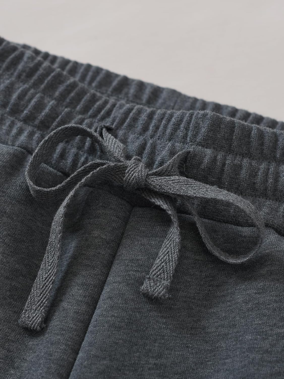 Weintee Women's 36" Inseam Tall Joggers Fleece Pants Sherpa Lined Sweatpants - Image 4