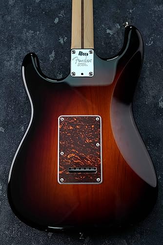 Miniatura 59 de Juego de carcasa para guitarra eléctrica Musiclily SSS 11 agujeros Stratocaster para Fender, hecho en México/EE. UU., Blanco Perlado Perla blanca